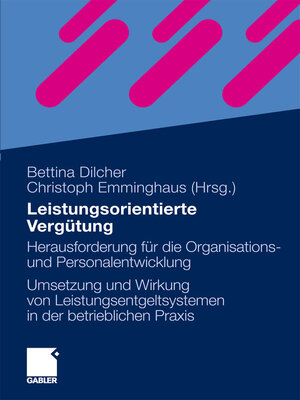 cover image of Leistungsorientierte Vergütung